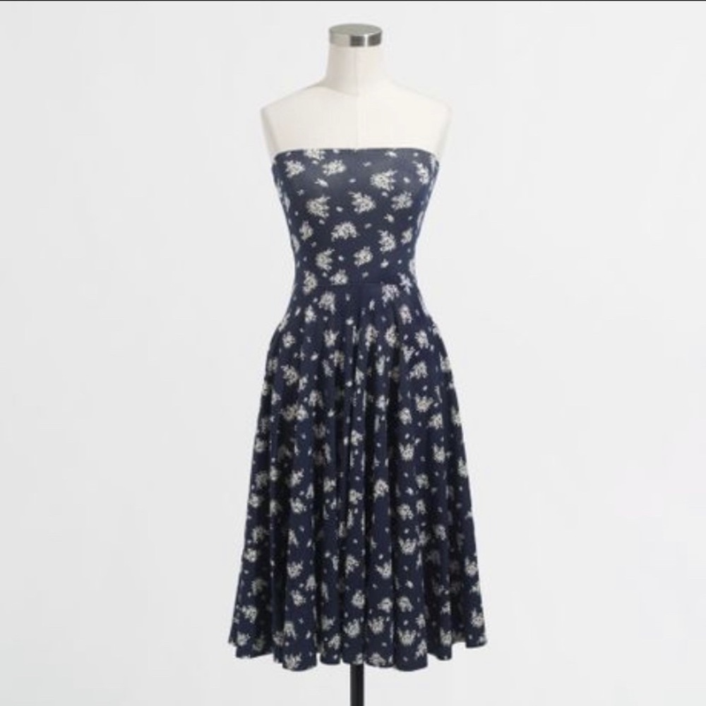 J Crew Strapless Dress